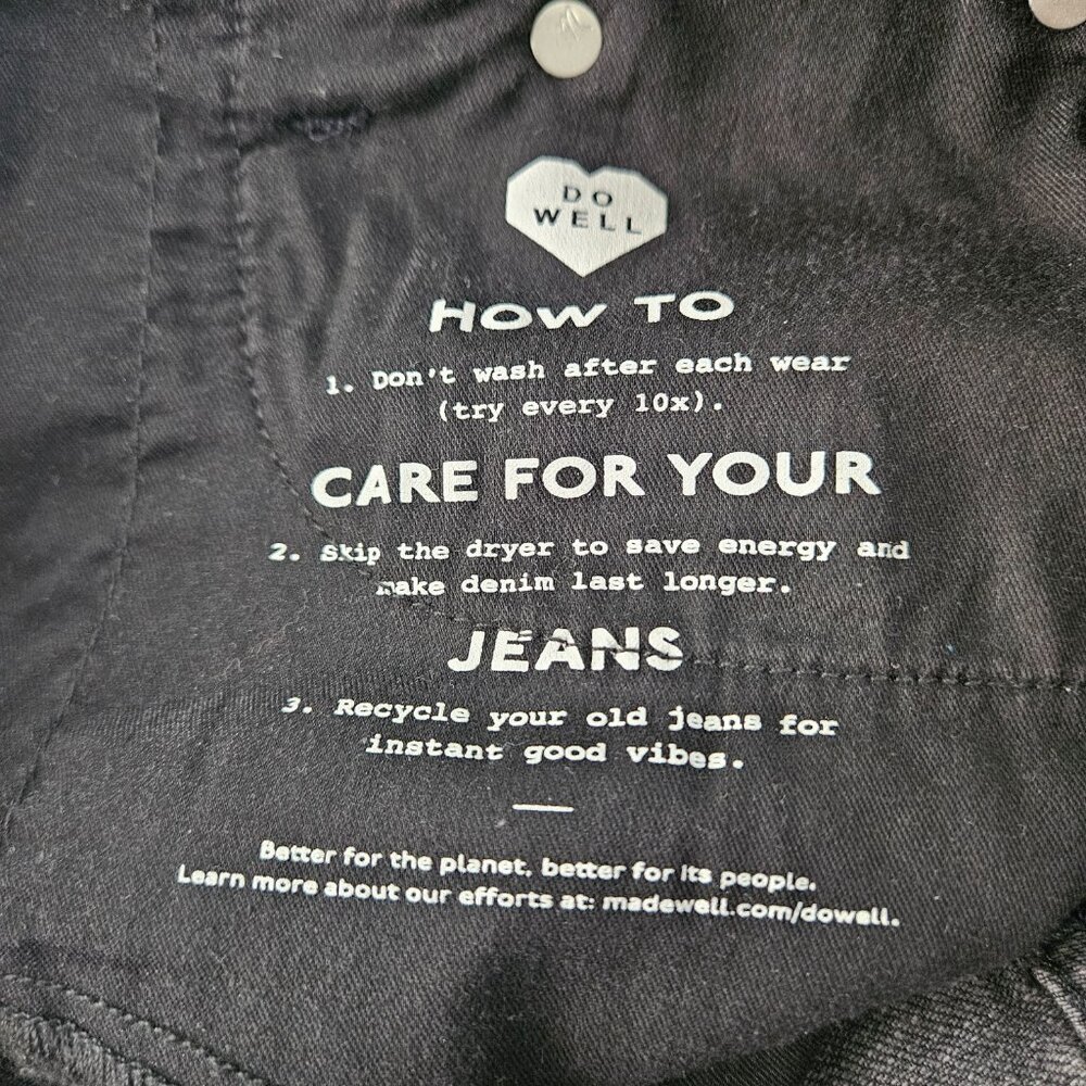 Madewell The Perfect Vintage Jean Short Lunar Wash Comfort Stretch 23 - Picture 7 of 8